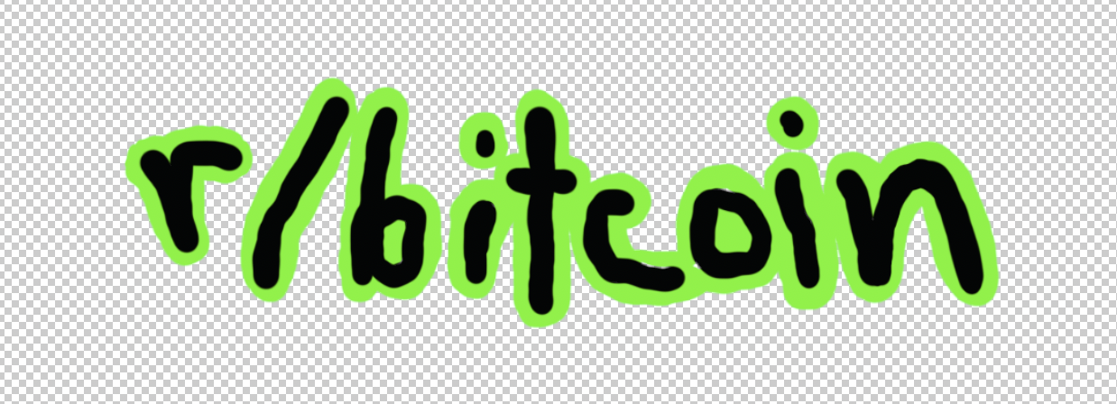 Bitcoin Wizard Typography Example