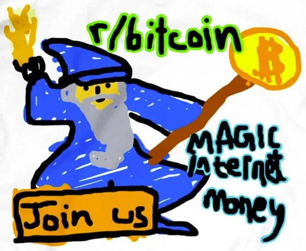 Original Bitcoin Wizard Meme